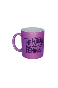 Taza Glitter - The future is feminist