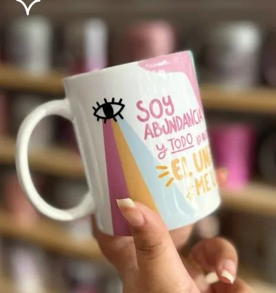 Taza soy abundancia
